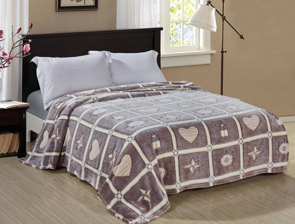 ПЛЕД   бамбуковый      150*200 50%  БАМБУК    50%  микрофибра CLEO 139-PBE/LA