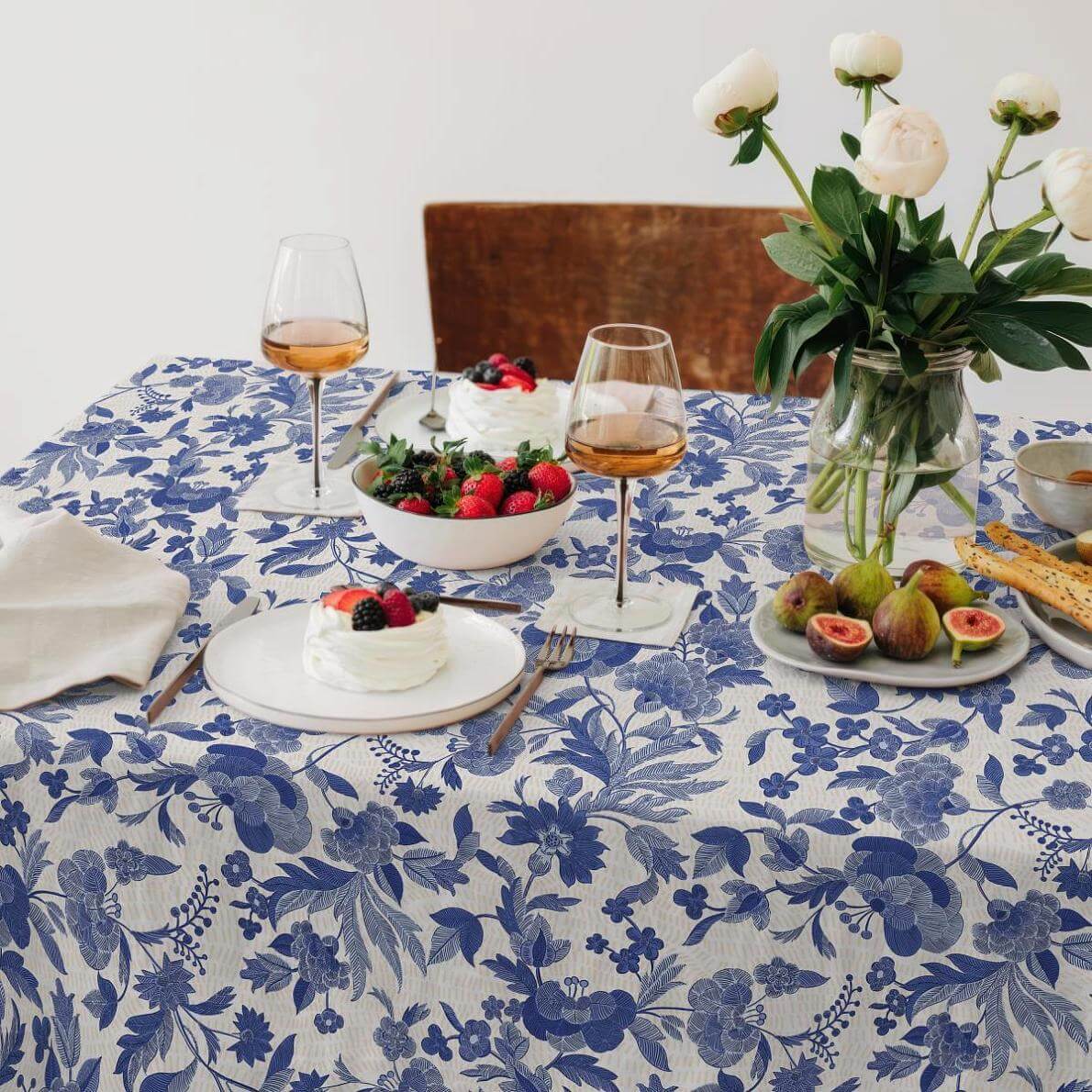 Скатерть рогожка хлопок Vse DOMA Елена Прекрасная