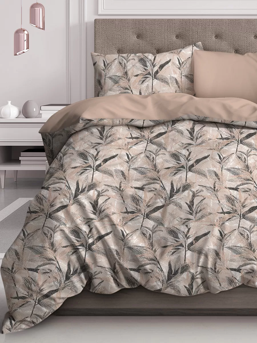 Комплект постельного белья сатин Монблан Mortella, наволочки 70x70