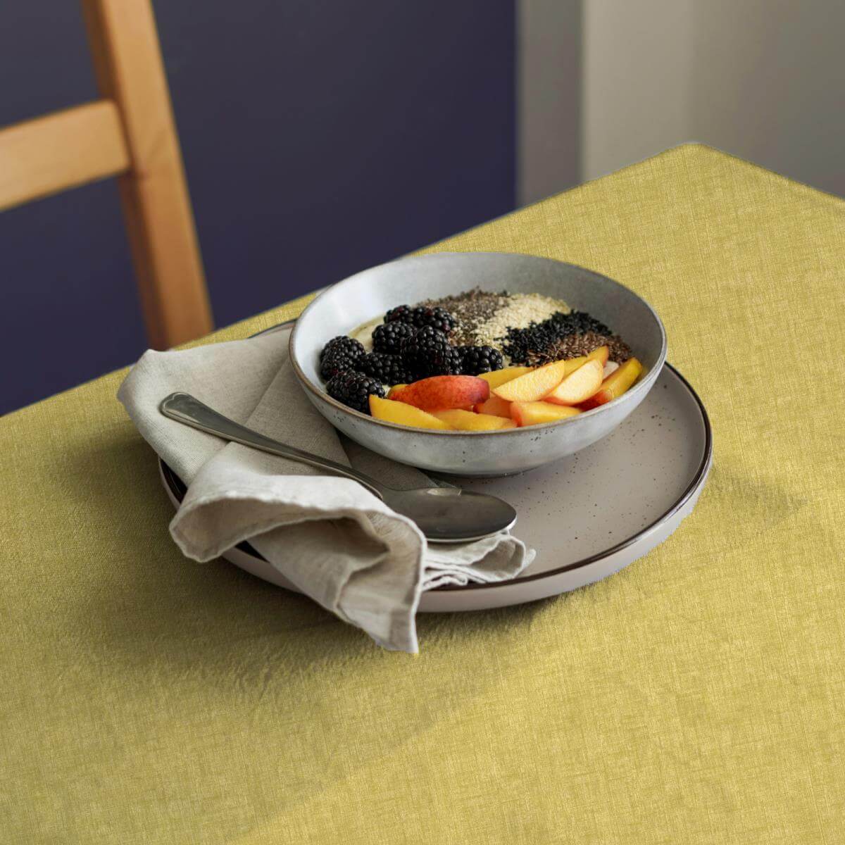 Скатерть рогожка 145х180 Vse DOMA  Цедра 60008-18