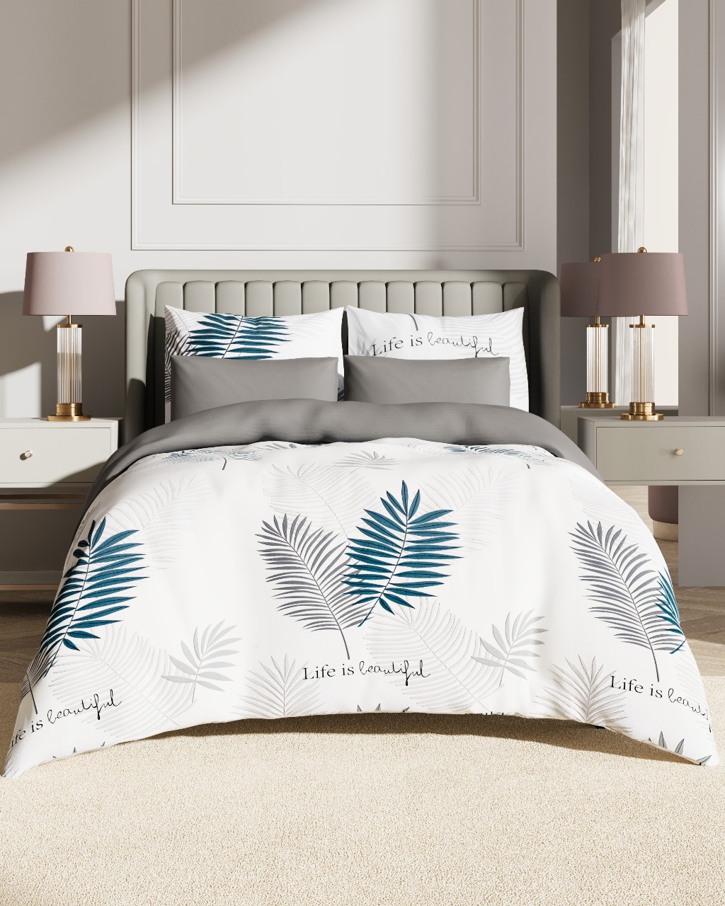 КПБ Дуэт САТИН Гармоника нав.70х70х2, 50х70х2 100% хлопок Вестерн