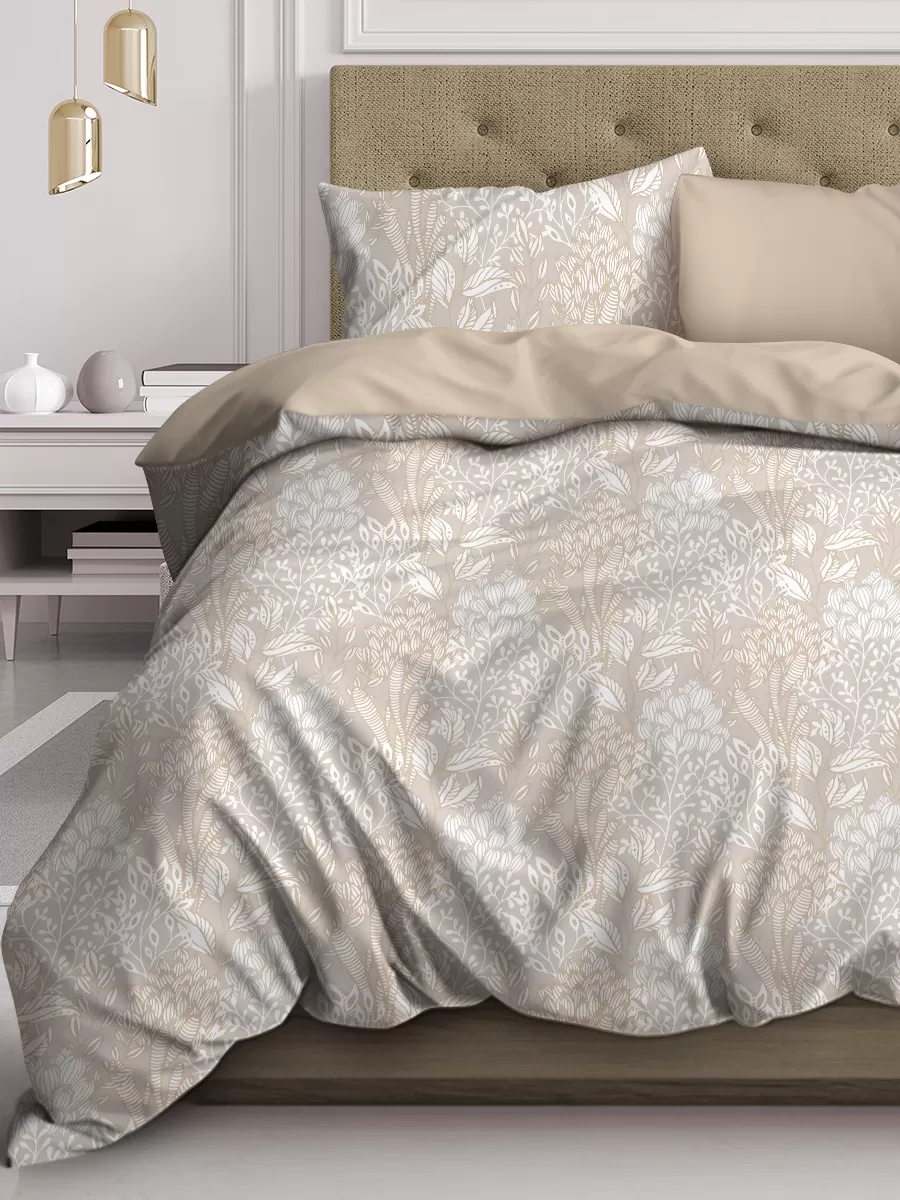 Комплект постельного белья сатин Монблан Felce, наволочки 70x70