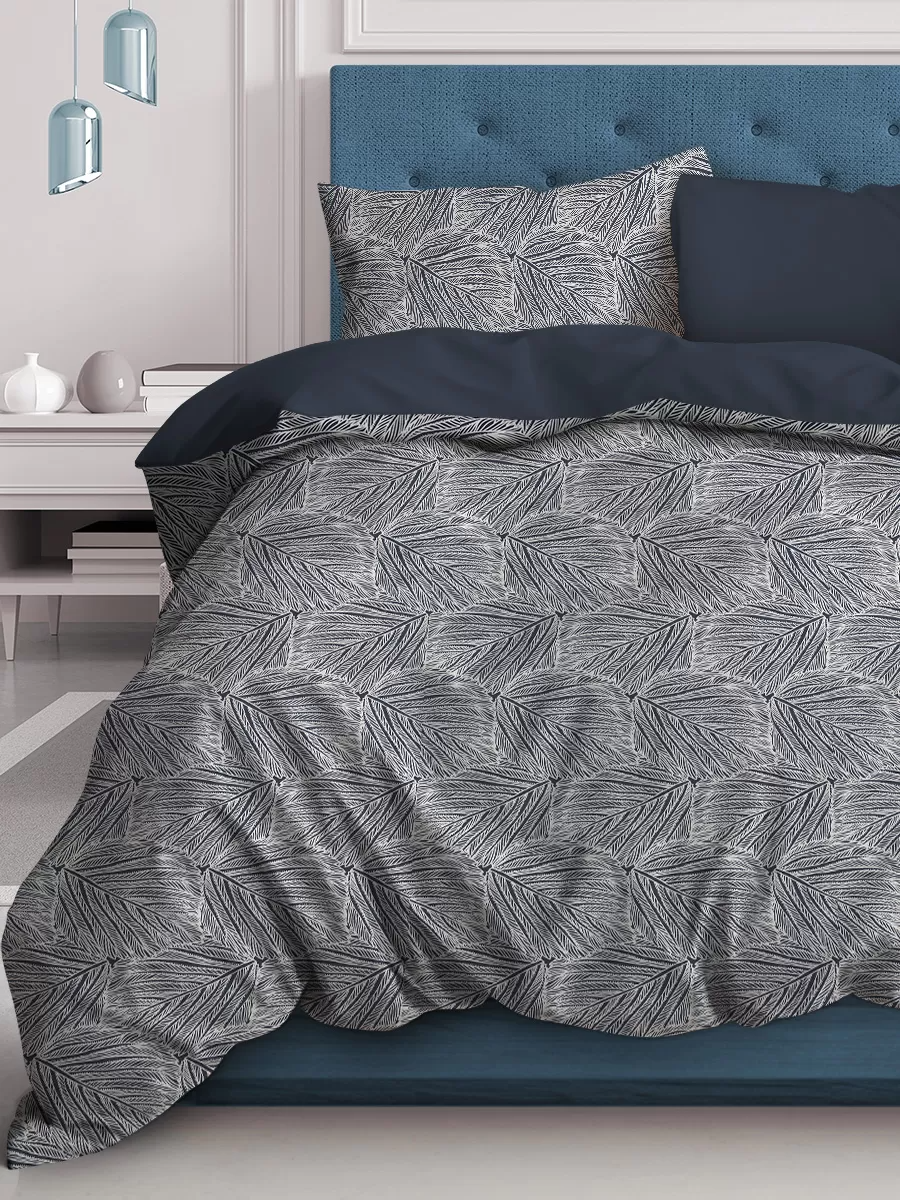 Комплект постельного белья сатин Монблан Wellness, наволочки 70x70