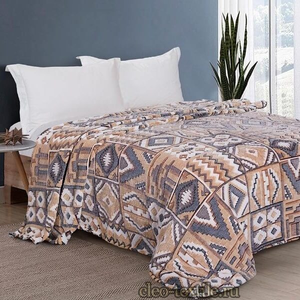 ПЛЕД   бамбуковый      200*220 50%  БАМБУК    50%  микрофибра CLEO 159-PBE/LA