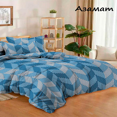 КПБ 2сп БЯЗЬ нав.70*70*2 100% хлопок Domovita Азамат