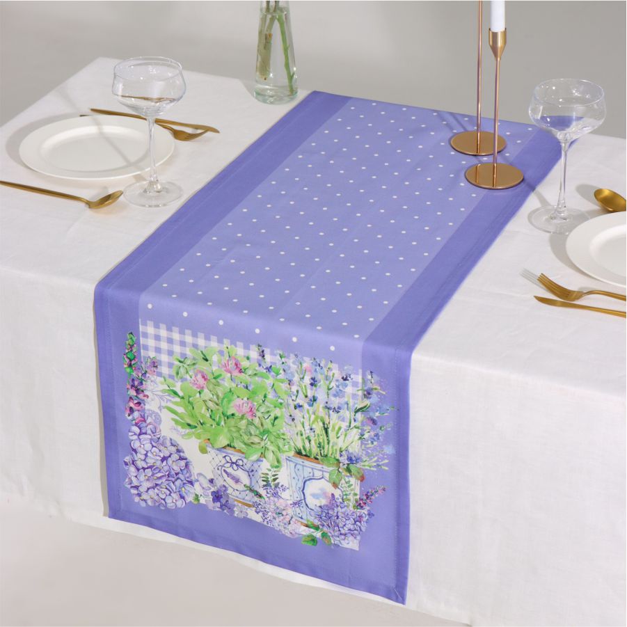 Дорожка 40*145 100% хлопок Этель Прованс