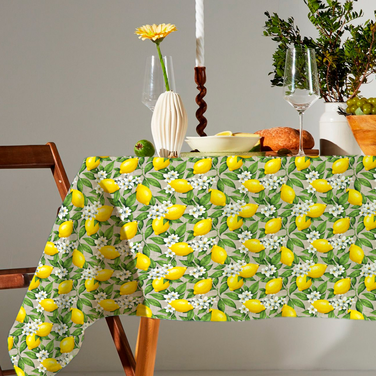 Скатерть рогожка хлопок Vse DOMA Сицилия