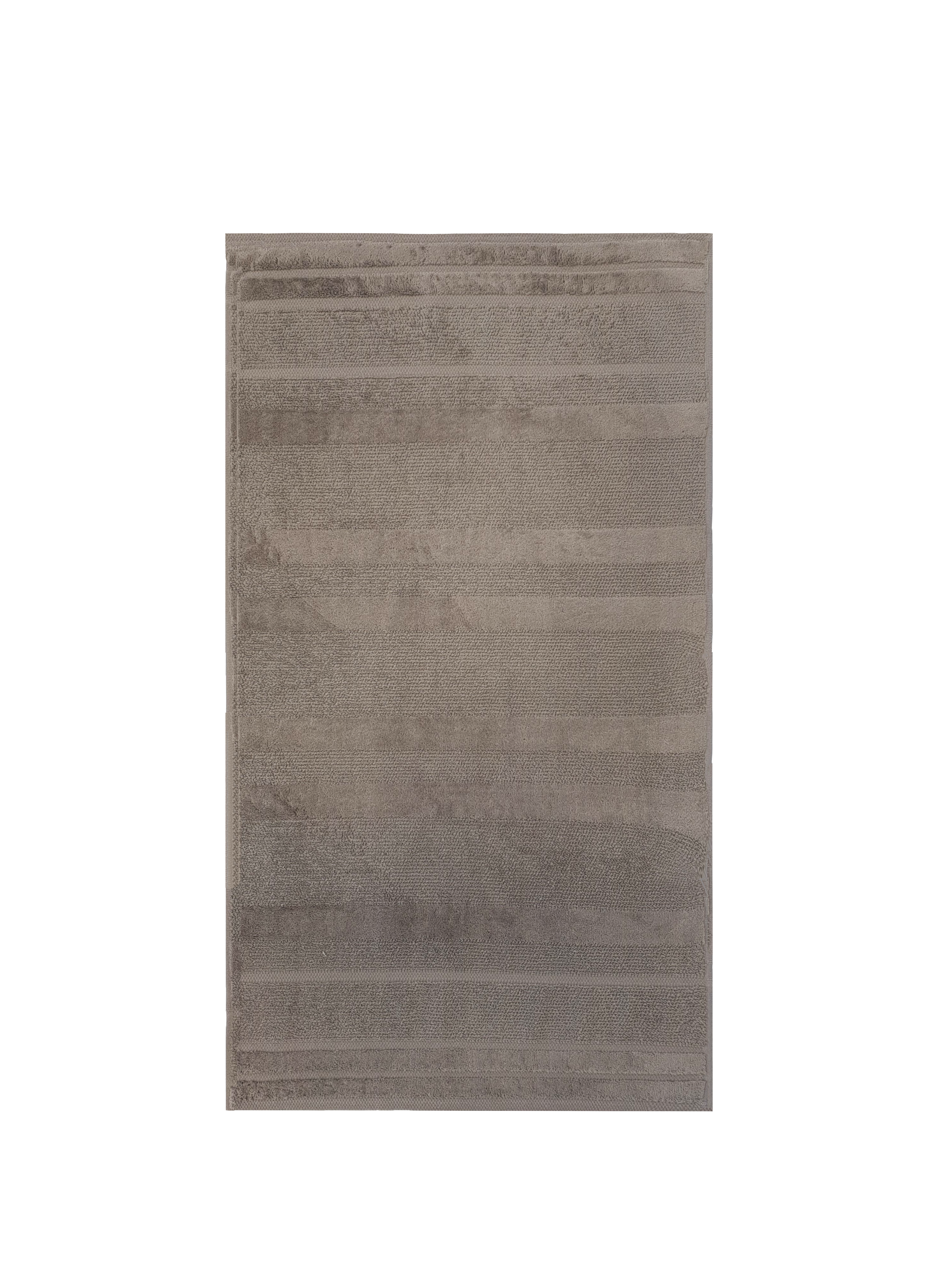 Полотенце махровое хлопок жаккард Софт цвет Мокко