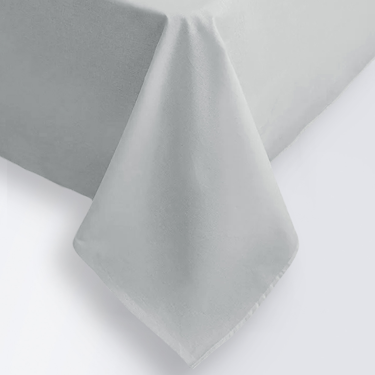 Простыня САТИН 100% хлопок Ecotex, серый