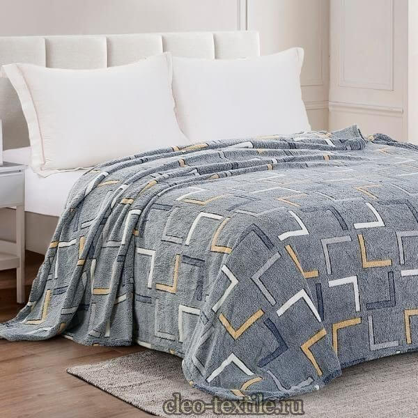 ПЛЕД   бамбуковый      150*200 50%  БАМБУК    50%  микрофибра CLEO 284-PBE/LA