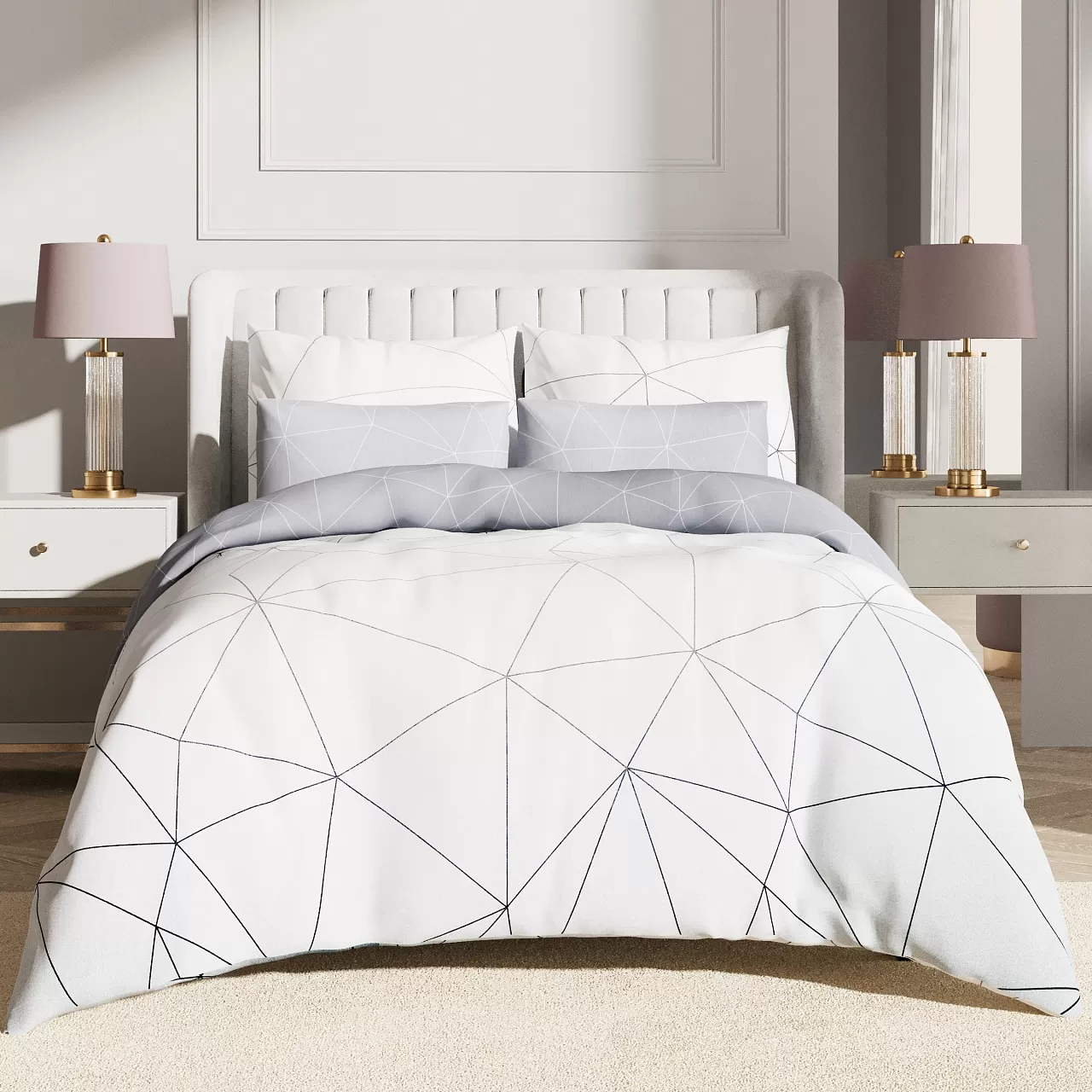 Комплект постельного белья сатин Мальберри, наволочки 70x70 